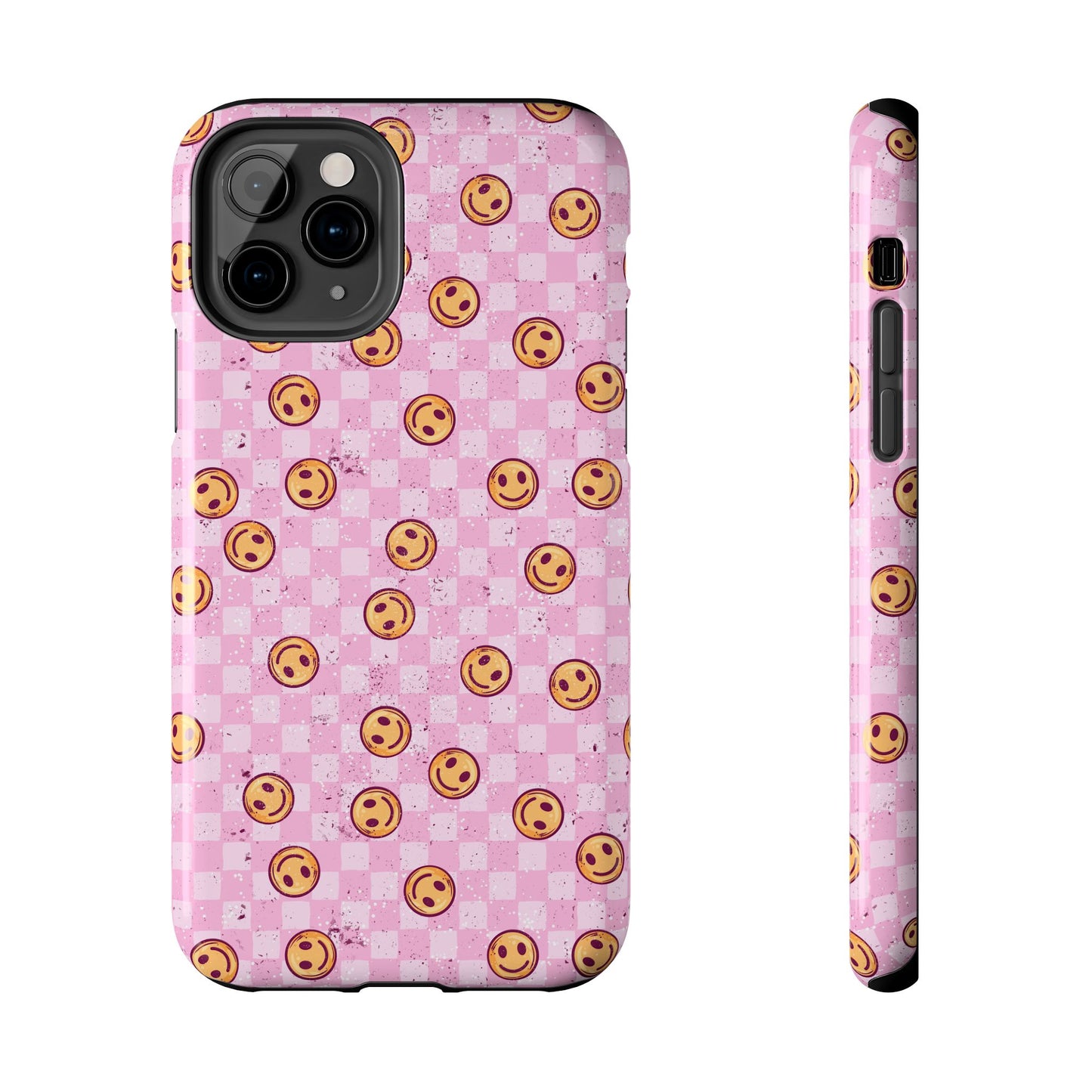 Pink Sketchy Smiles Phone Case