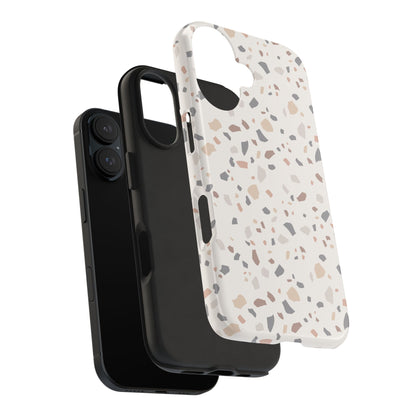 Neutral Terrazzo Phone Case