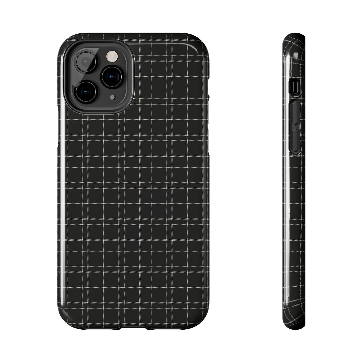 Midnight Plaid Phone Case