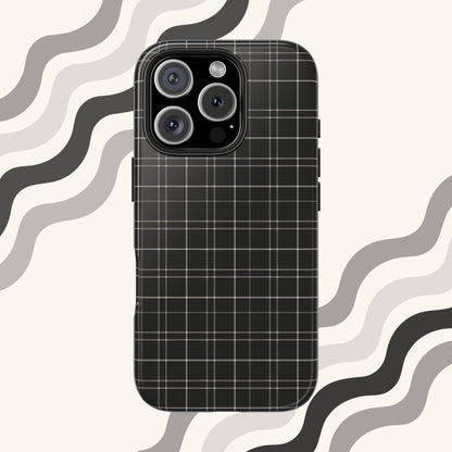 Midnight Plaid Phone Case