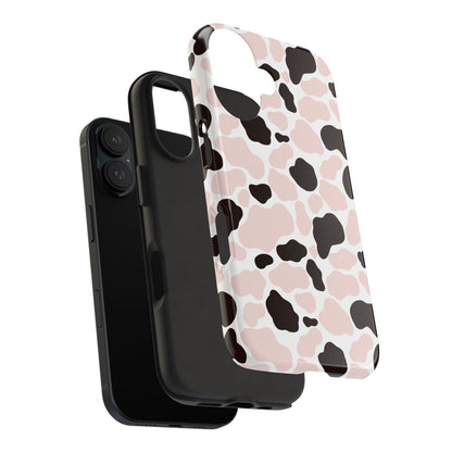 Abstract Pink Cow Phone Case