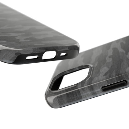 Gray Camo Phone Case