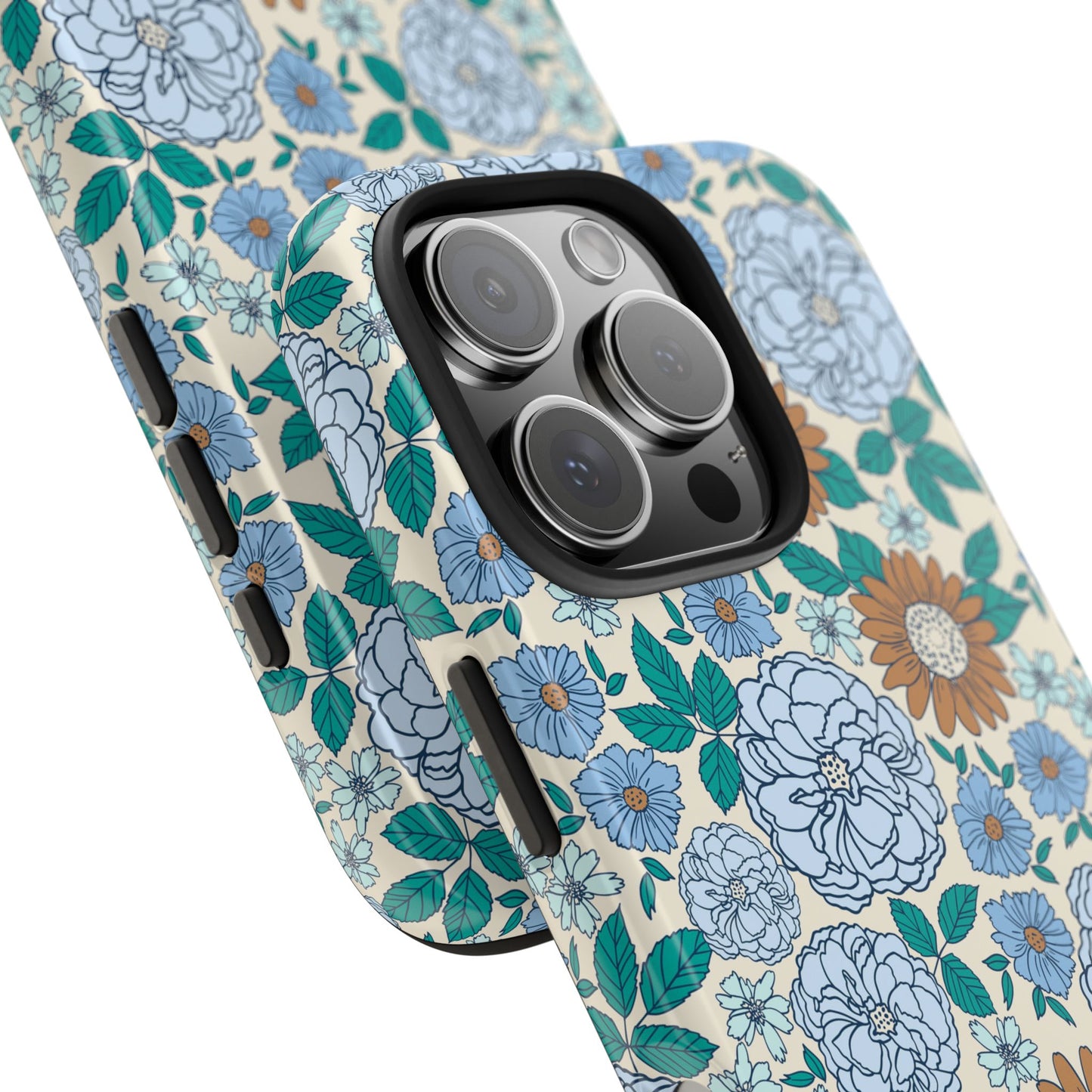 Blue Blooms Phone Case