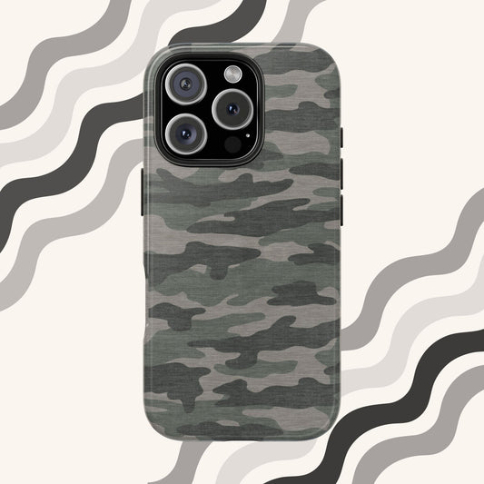 Green Camo Phone Case