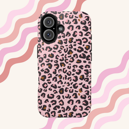 Blushing Cheetah Phone Case