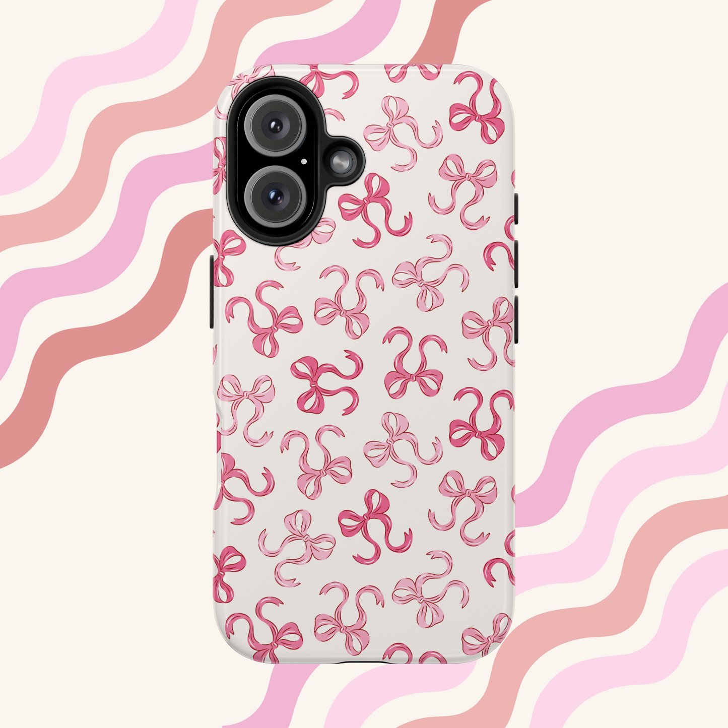 Pink Bows Phone Case