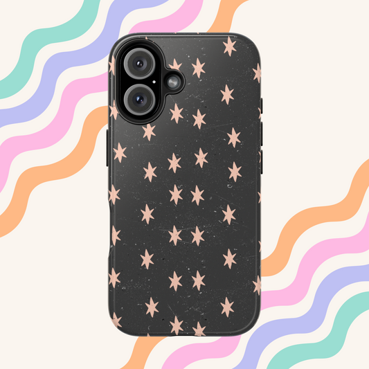 Black Stars Phone Case